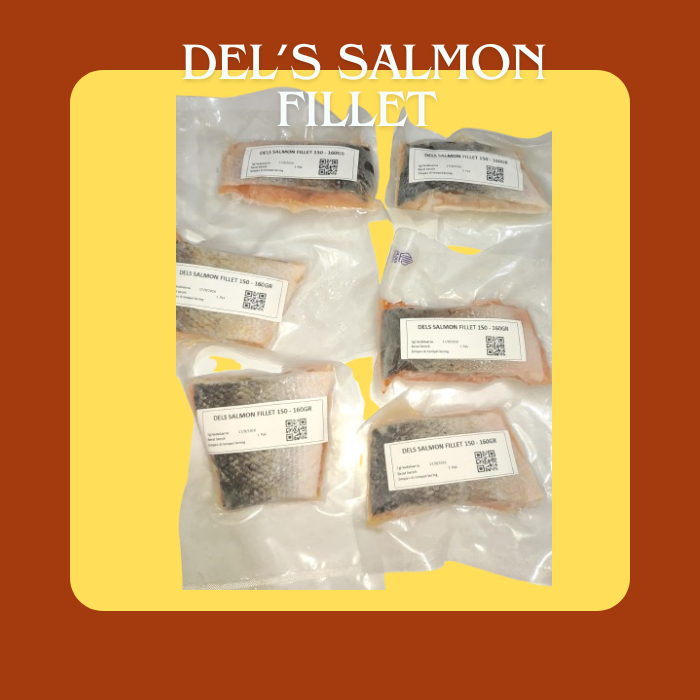 

Del's Salmon Fillet 150gr FRESSHH