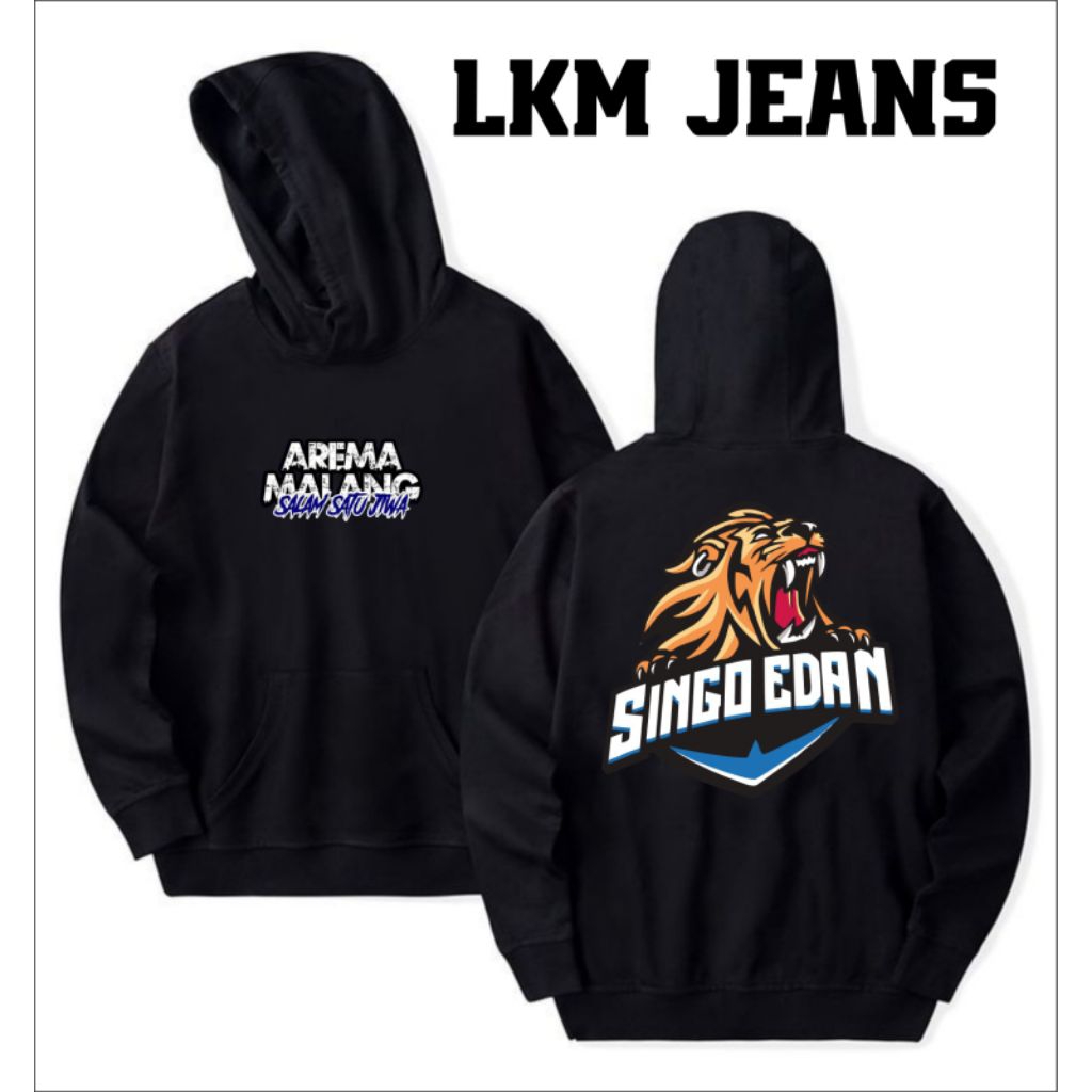 jaket arema fc. arema indonesia. jaket hoodie premium pria wanita