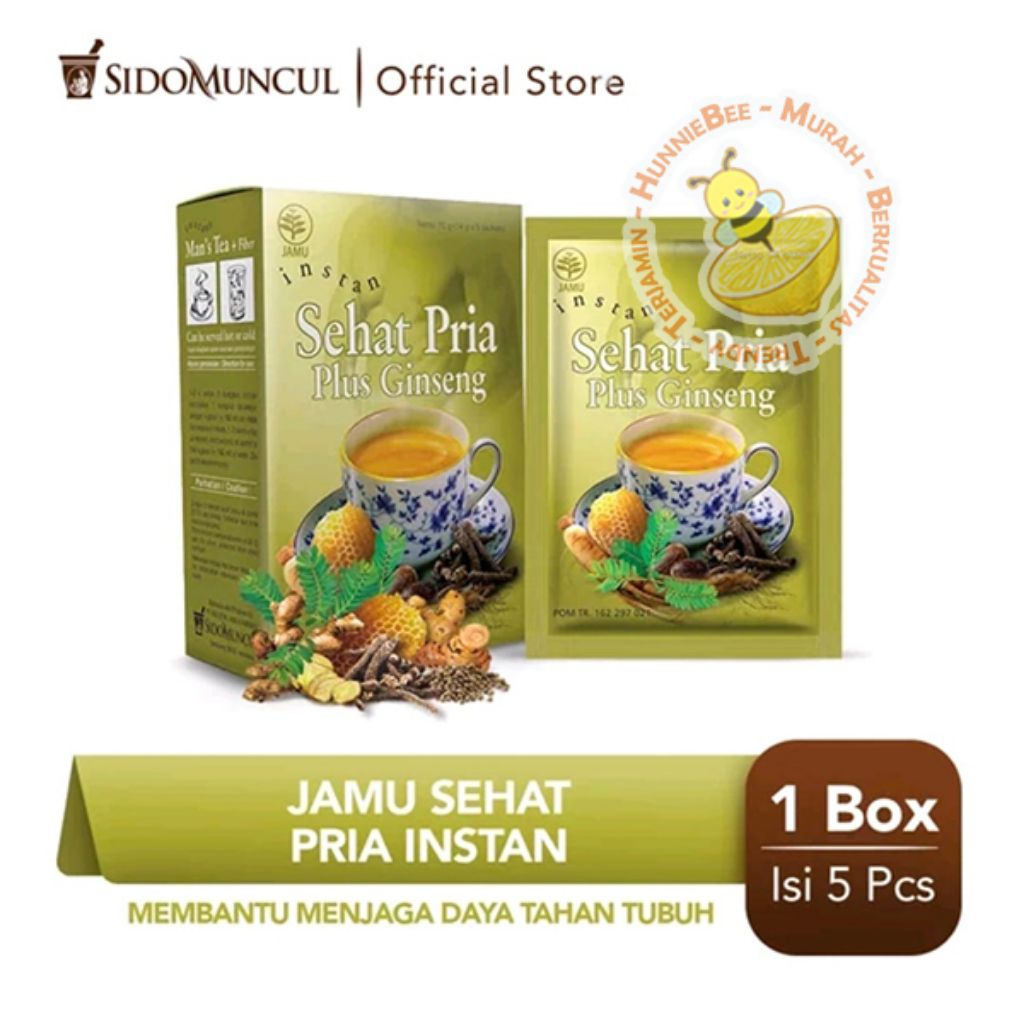 

Jamu Sehat Pria Instan 5's - Menjaga Daya Tahan Tubuh