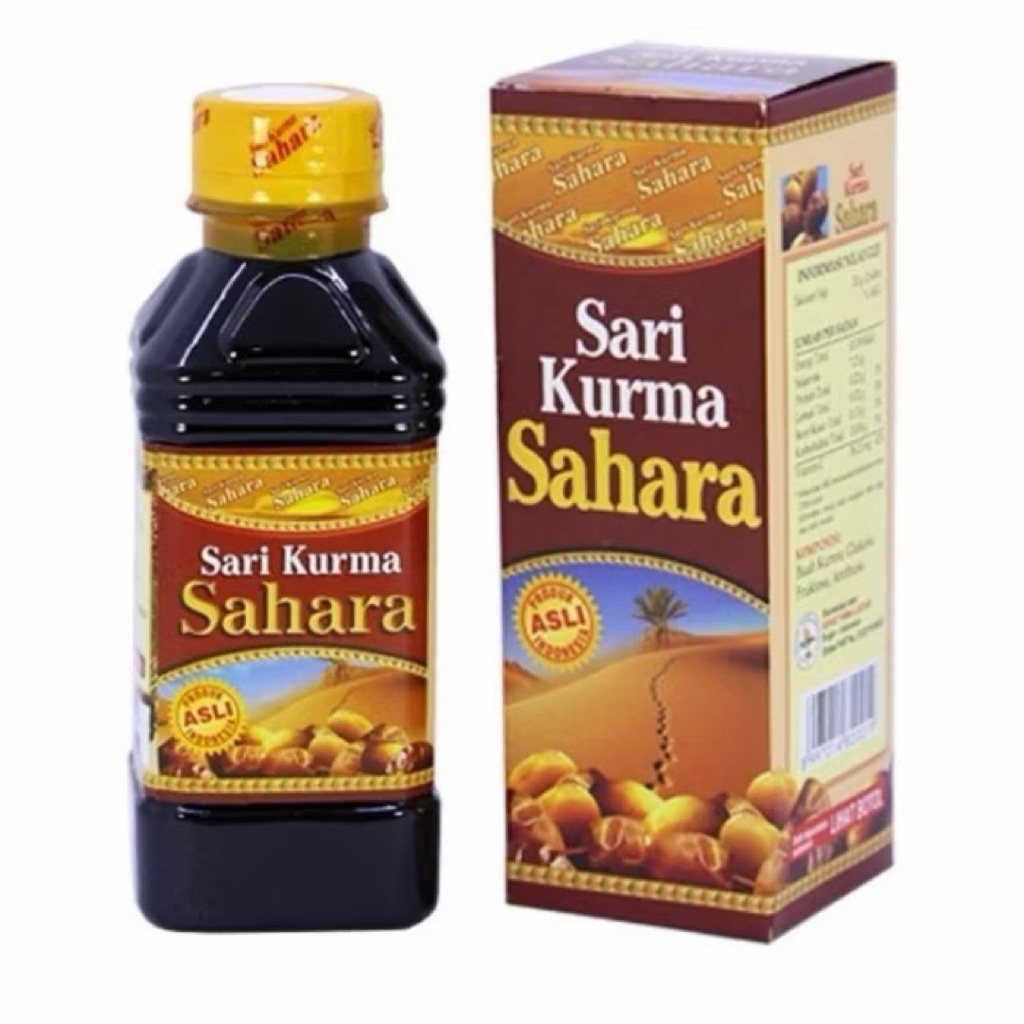 

Sari Kurma Sahara Squash Kurma Original 330 gram Kemasan Baru