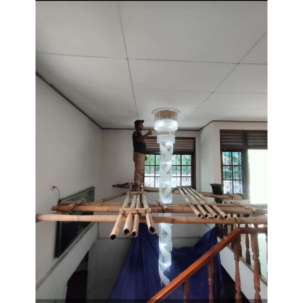 SERVICE BONGKAR PASANG LAMPU GANTUNG