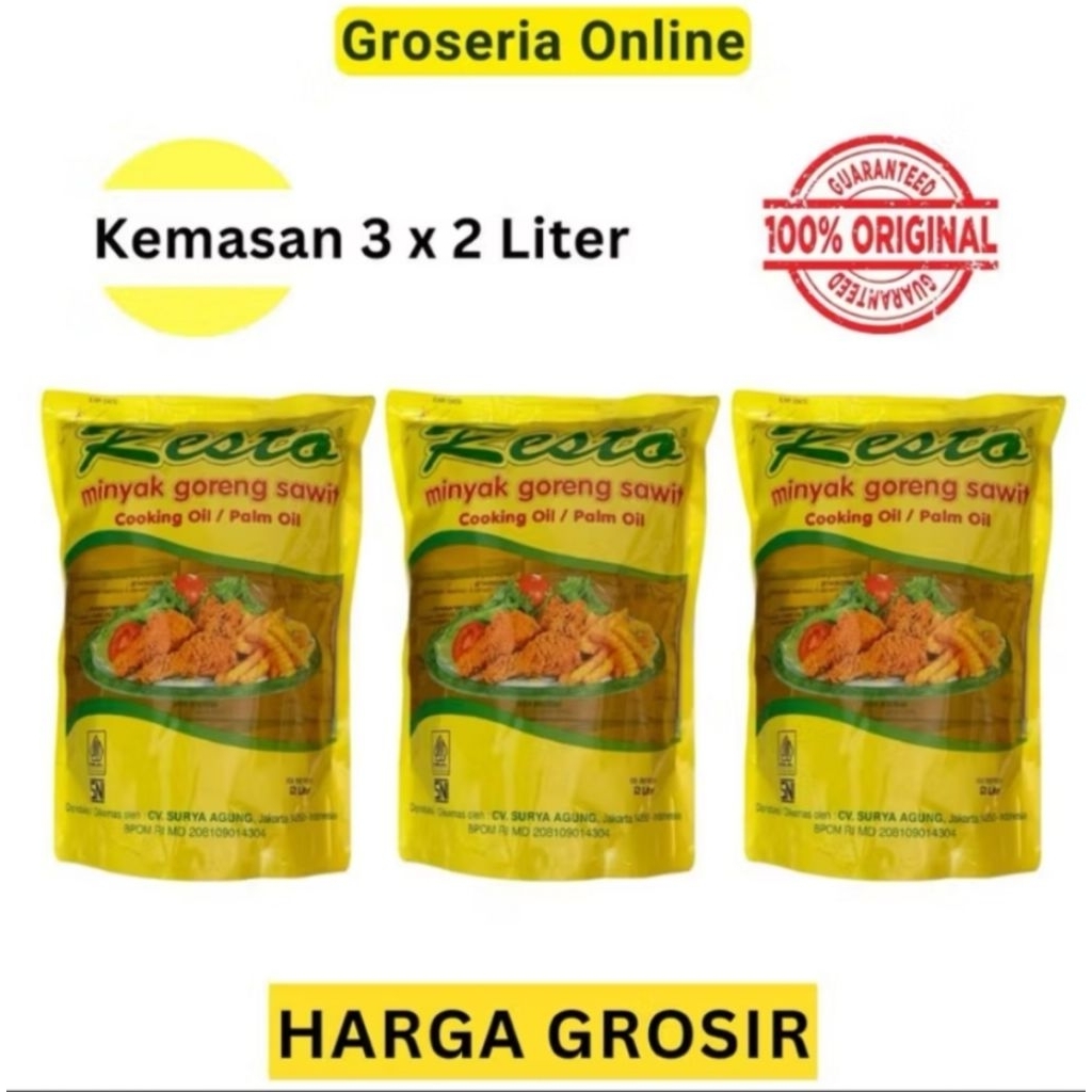 

Minyak Sawit Goreng Resto Pouch 1Lt Premium