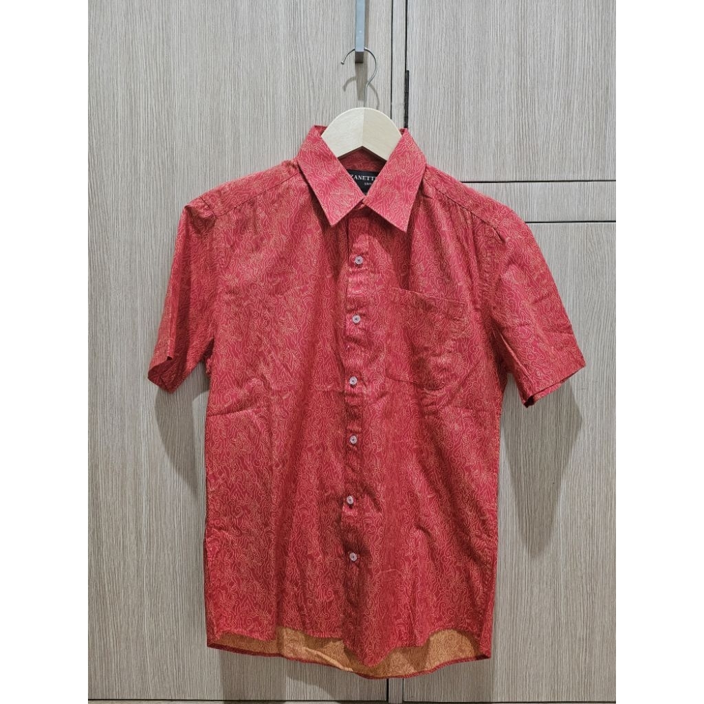 Kemeja pria ZANETTI ORI LIKE NEW size M