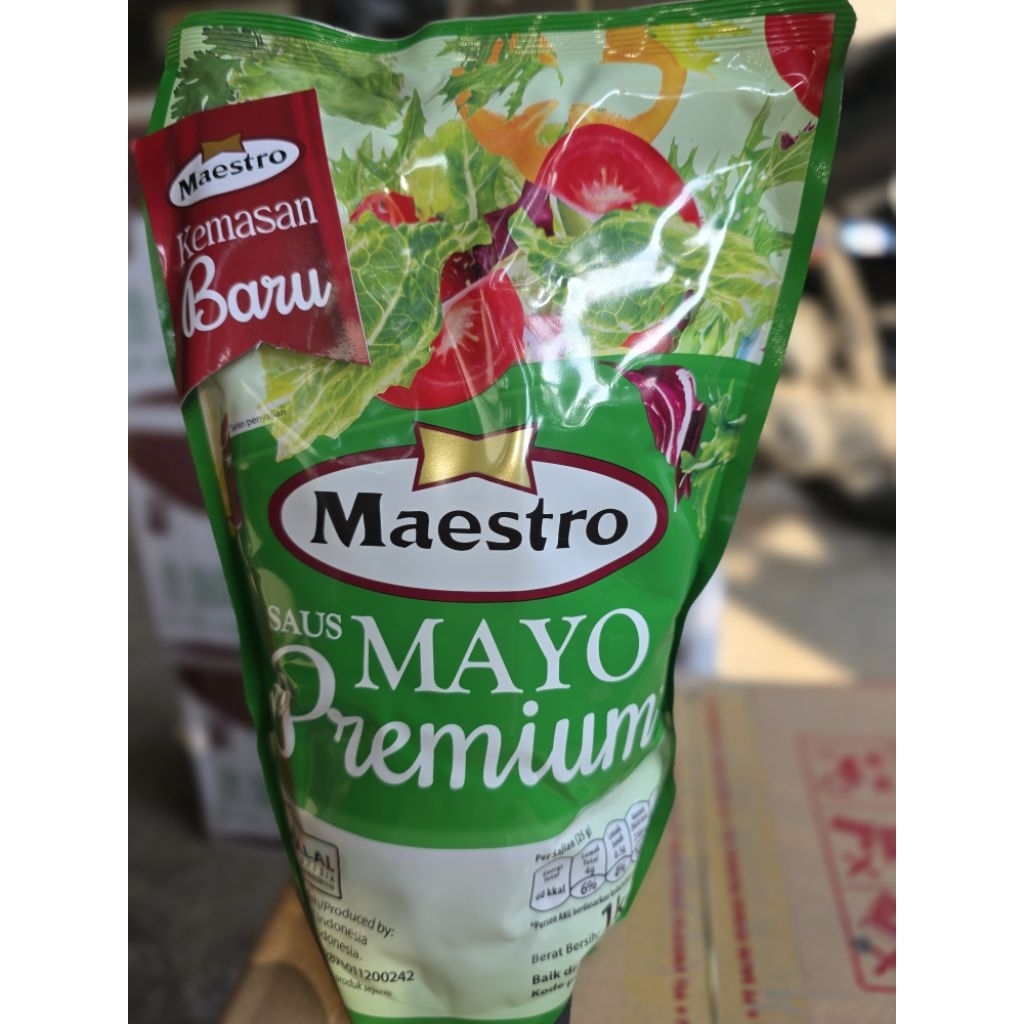 

MAYONAISE MAESTRO 1 Kg | KEMASAN BARU PROMO