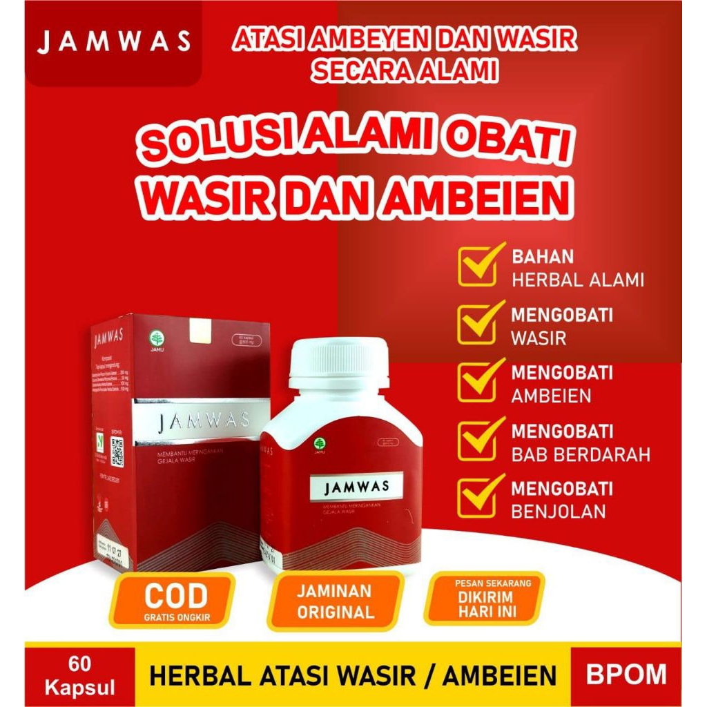 

JAM WAS isi 60 kapsul