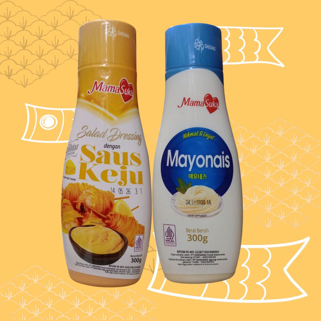 

Mamasuka Cheesy Mayonaise | Mamasuka Mayonaise 300gr Botol