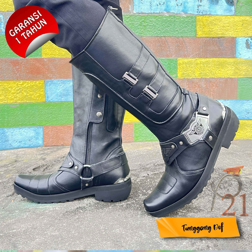 P21 / SEPATU TUNGGANG LANTAS/ DOFF