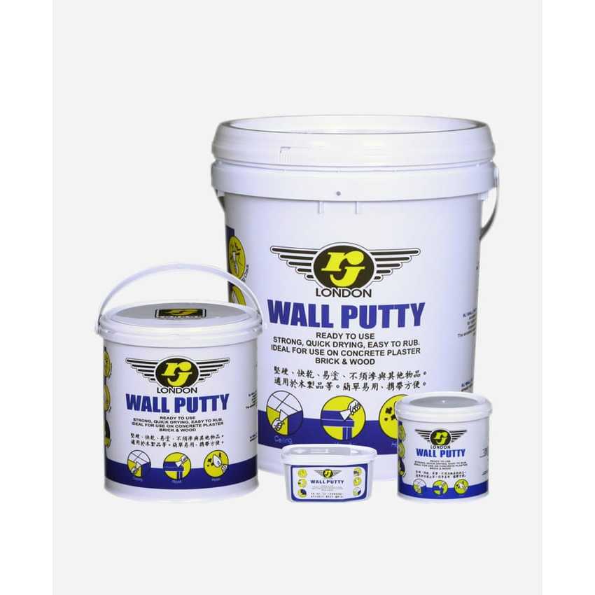 Dempul Plamir Wall Putty Rj / Rj Wall Putty 1Kg