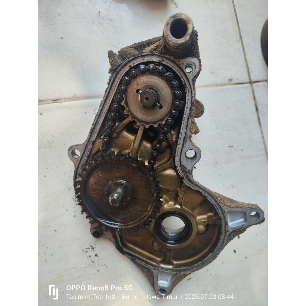 water pump set vario 110 karbu ori copotan