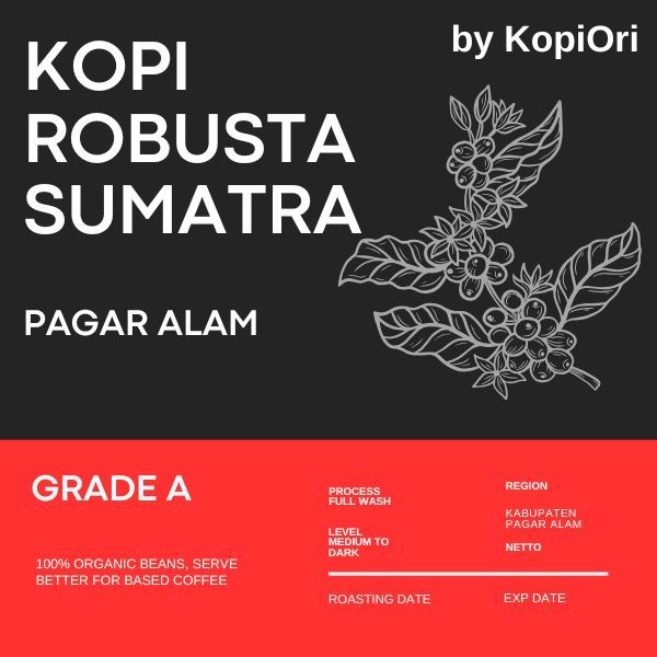

KopiOri-Kopi Robusta Sumatra 500 gram