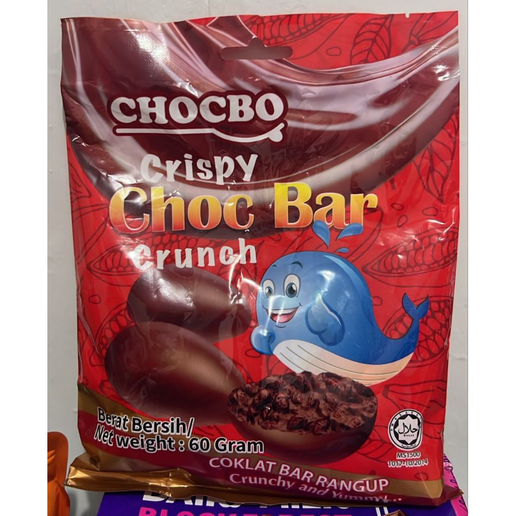 

CHOCBO CRISPY CHOC BAR CRUNCH
