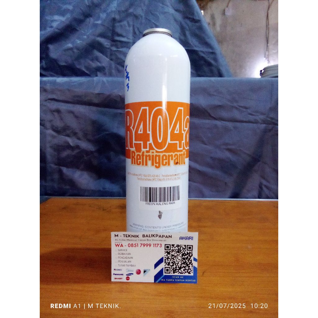 freon kaleng R410a