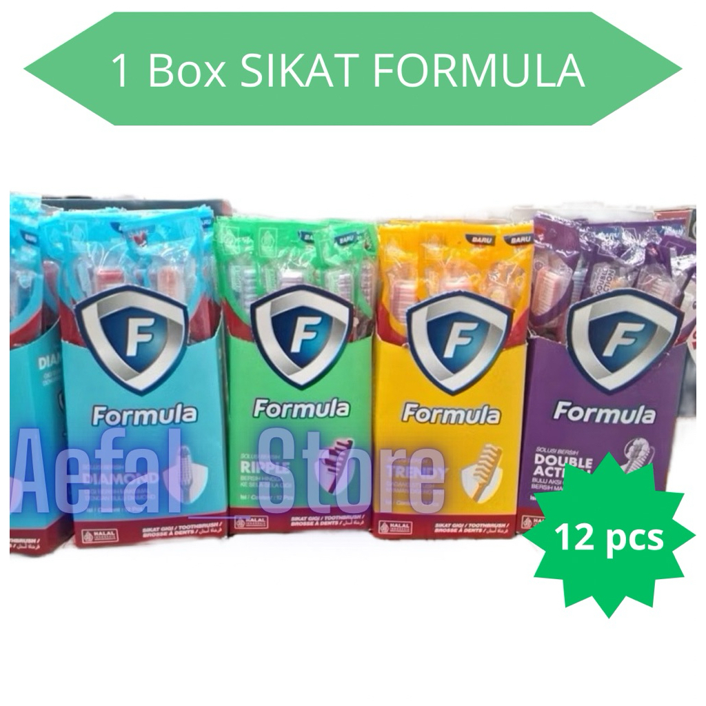 SIKAT GIGI FORMULA 1 Box 12 pcs