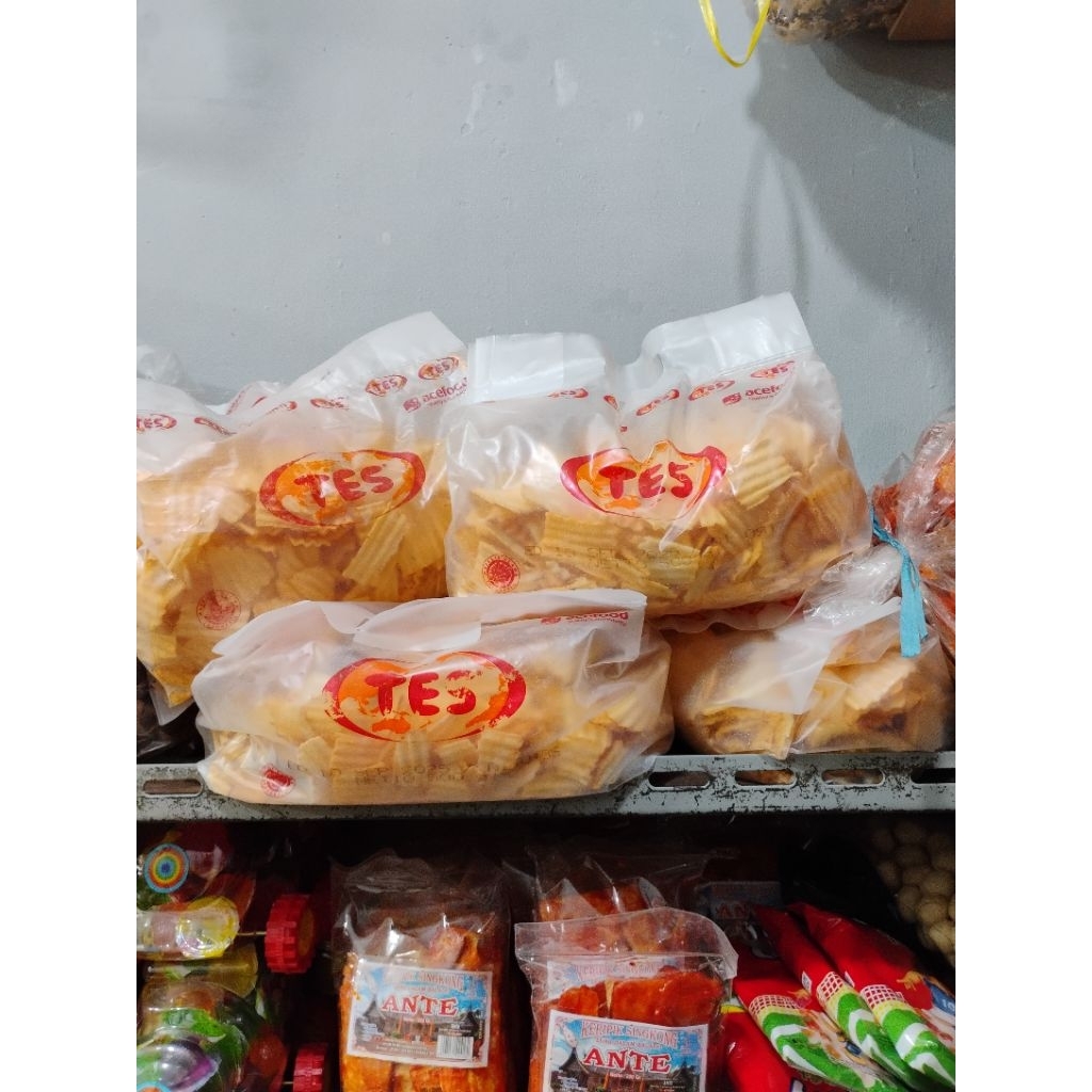 

keripik singkong TES 500gr rasa keju