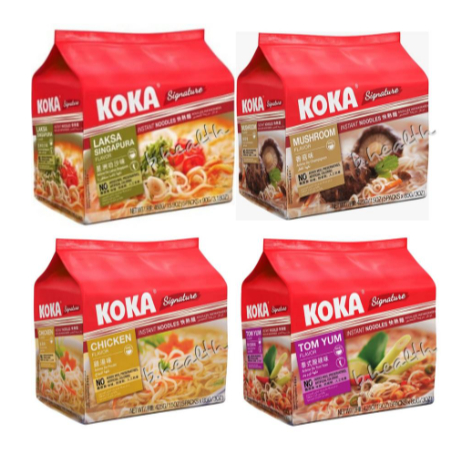 

Koka Instant Noodle NO MSG Mie Instant Healthier Choice Singapore - Mushroom