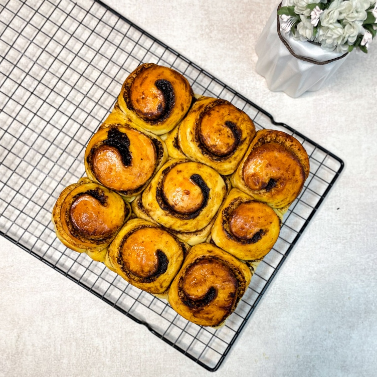 

Cinamon Rolls 100% Sourdough Long Fermentasi