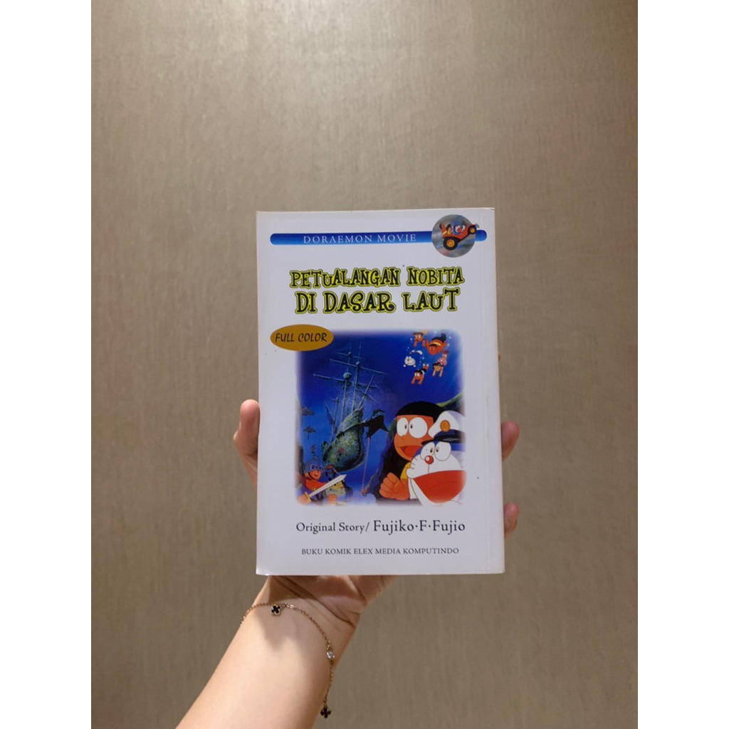 [BERWARNA] Komik Nobita Doraemon Petualangan Movie Nobita di Dasar Laut