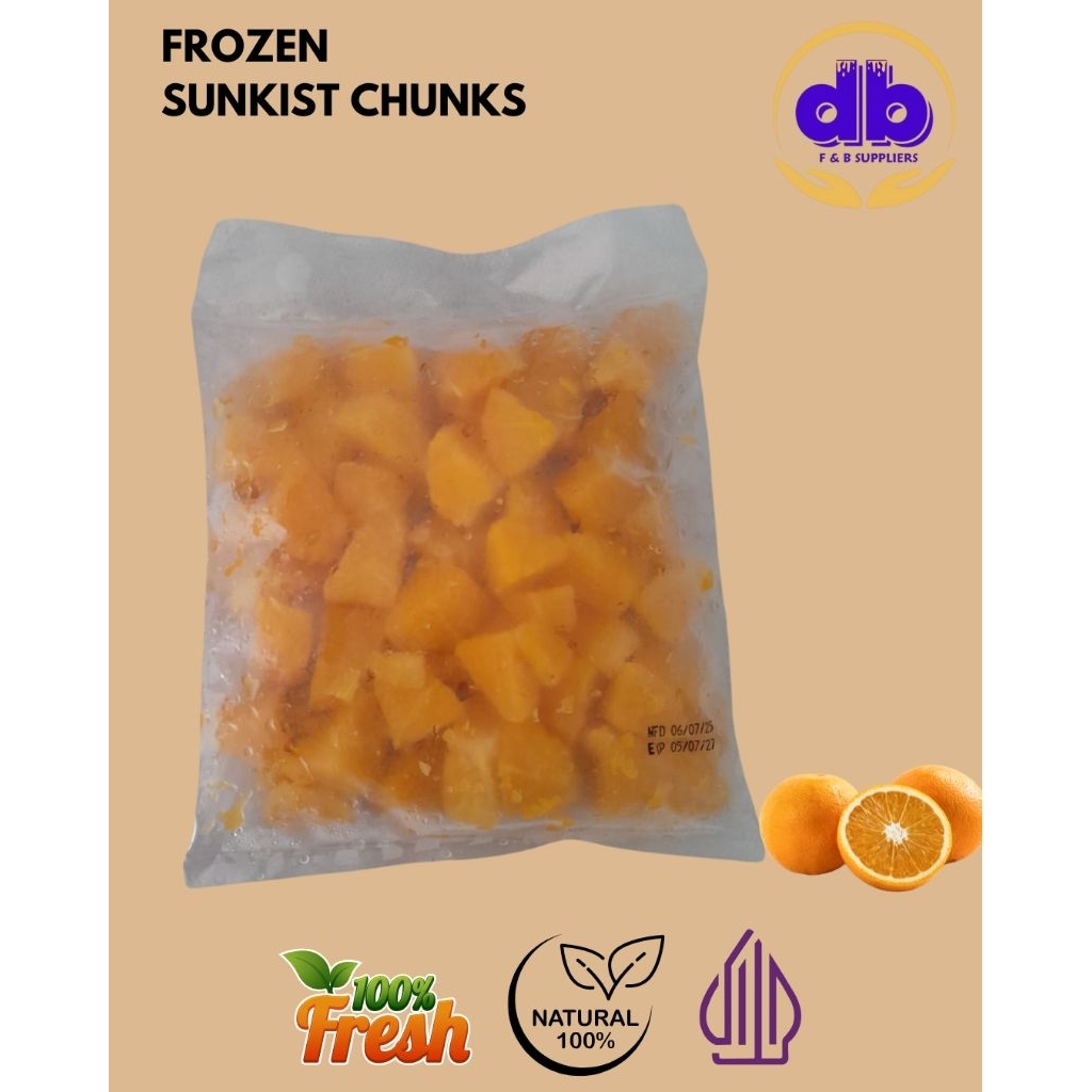 

Buah Jeruk Beku | Frozen Sunkist 500gram