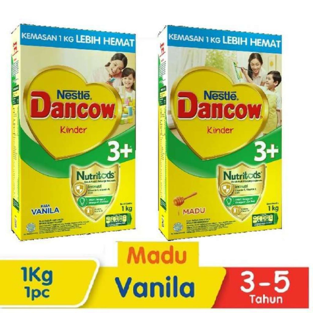 

DANCOW 3+ RASA VANILA&MADU 1KG