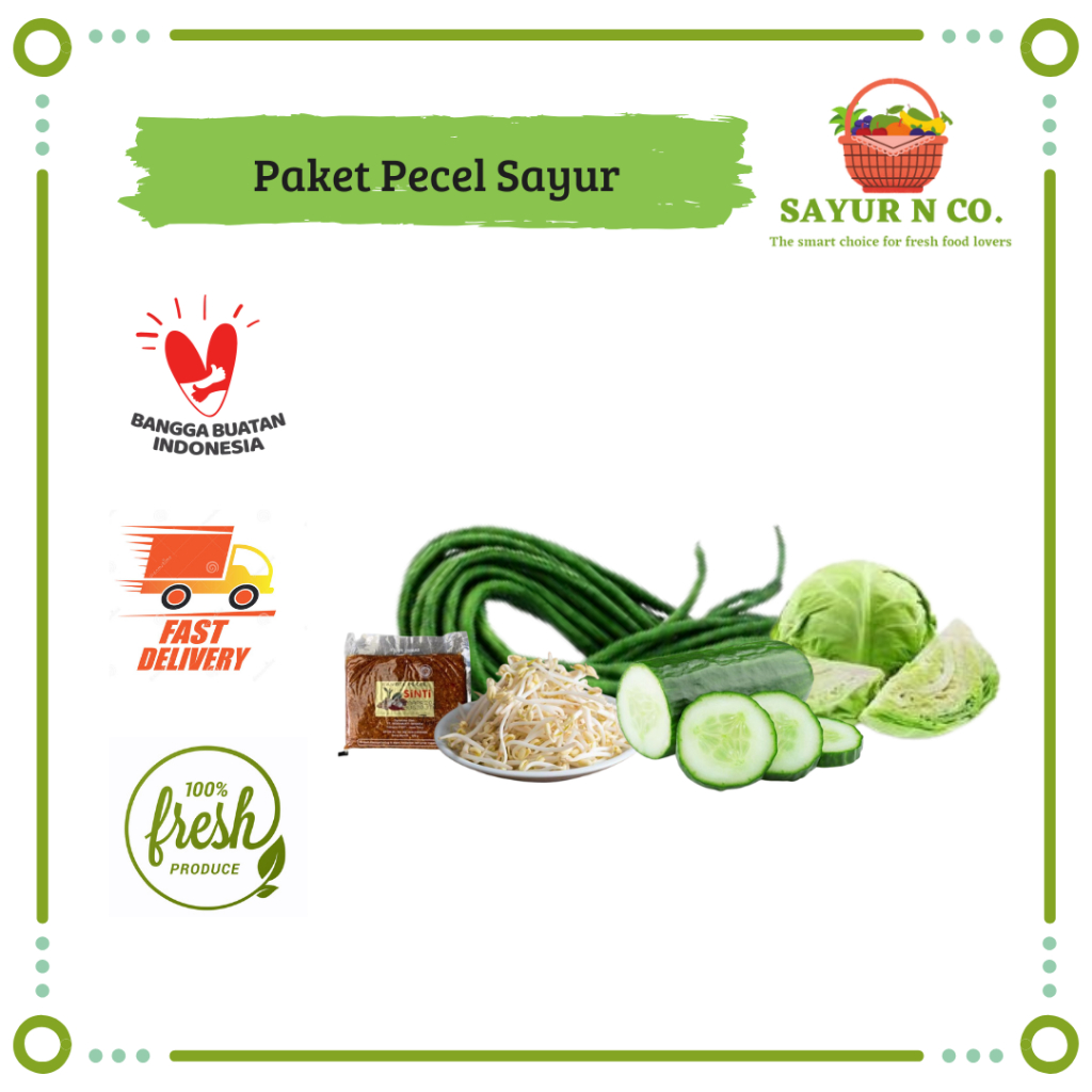 

Paket Masak Pecel Sayur | Sayur N Co Bekasi