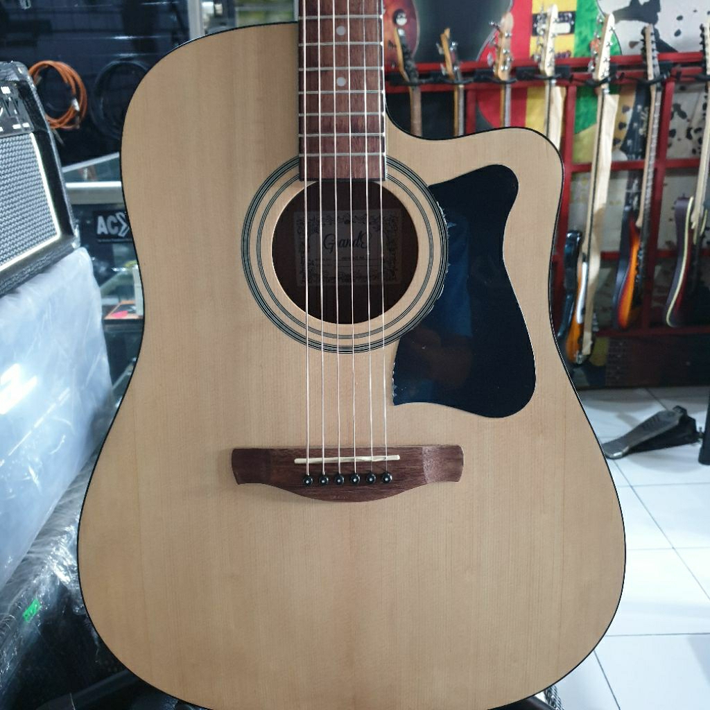 Gitar Jumbo Akustik Elektrik Grande IW 411CE  Original