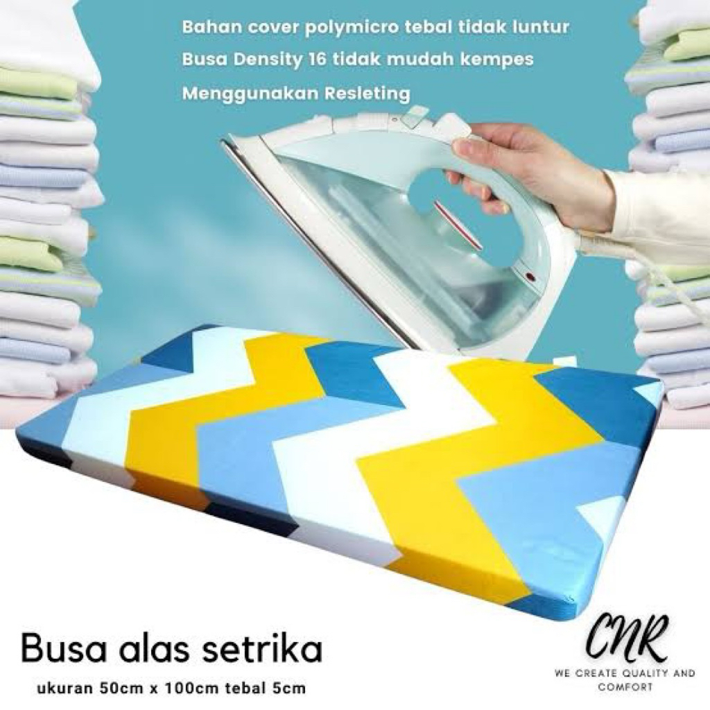 Alas setrika Busa setrika Tebal Lapisan Gosokan Laundry Busa