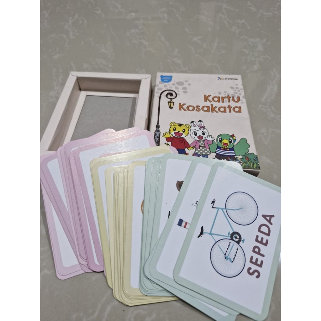 

Matching & Vocabulary card Shimajiro