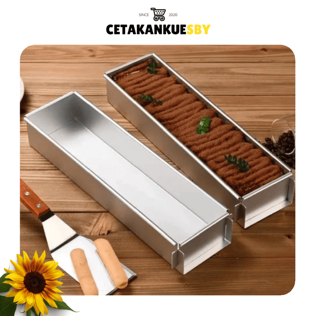(CKS) Loyang Tiramisu U Shape Lepasan Stainless Loyang Cetakan Tiramissu Bongkar Pasang SUPER TEBAL
