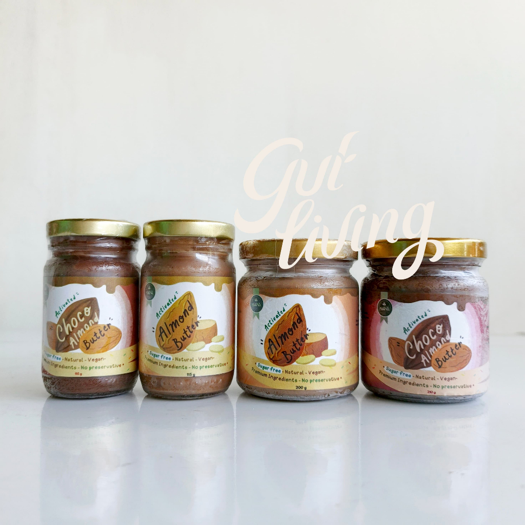 

Activated Almond Butter Nutriti Chocolate Selai Spread Jam