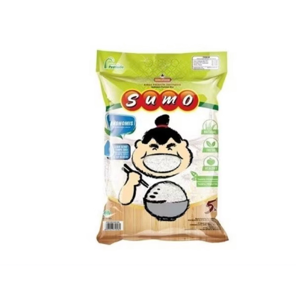 

SUMO HIJAU BERAS PREMIUM PULEN WANGI kemasan 5kg