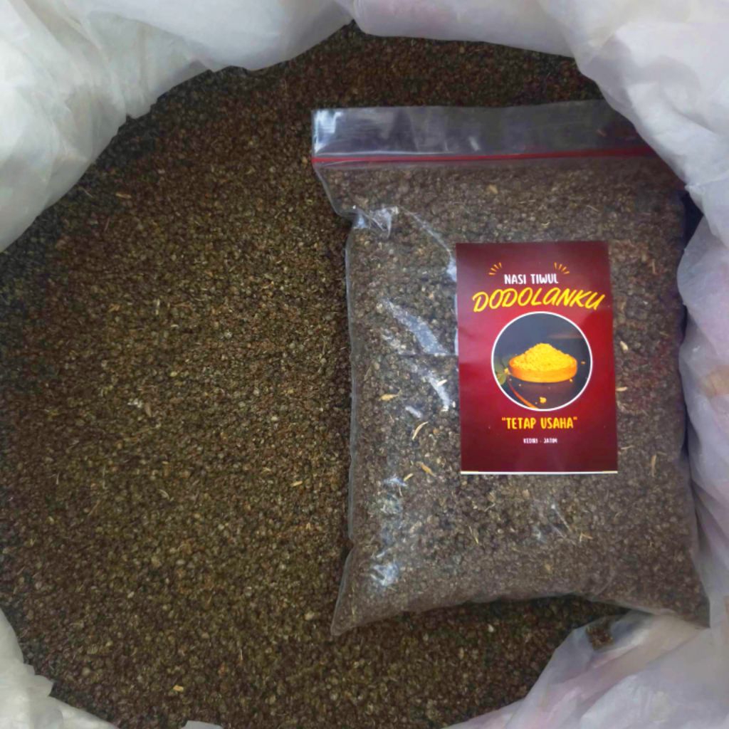 

nasi tiwul mentah agak hitam / nasi tiwul instan 1kg asli oyek petani kediri berkualitas