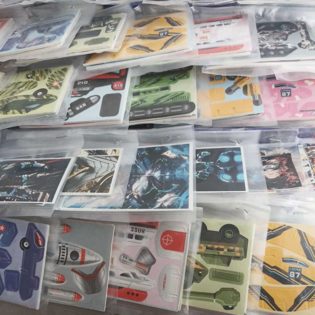 

Paket Usaha Stiker Tempel untuk Anak Anak Tema Super Hero dan Anime Isi 30