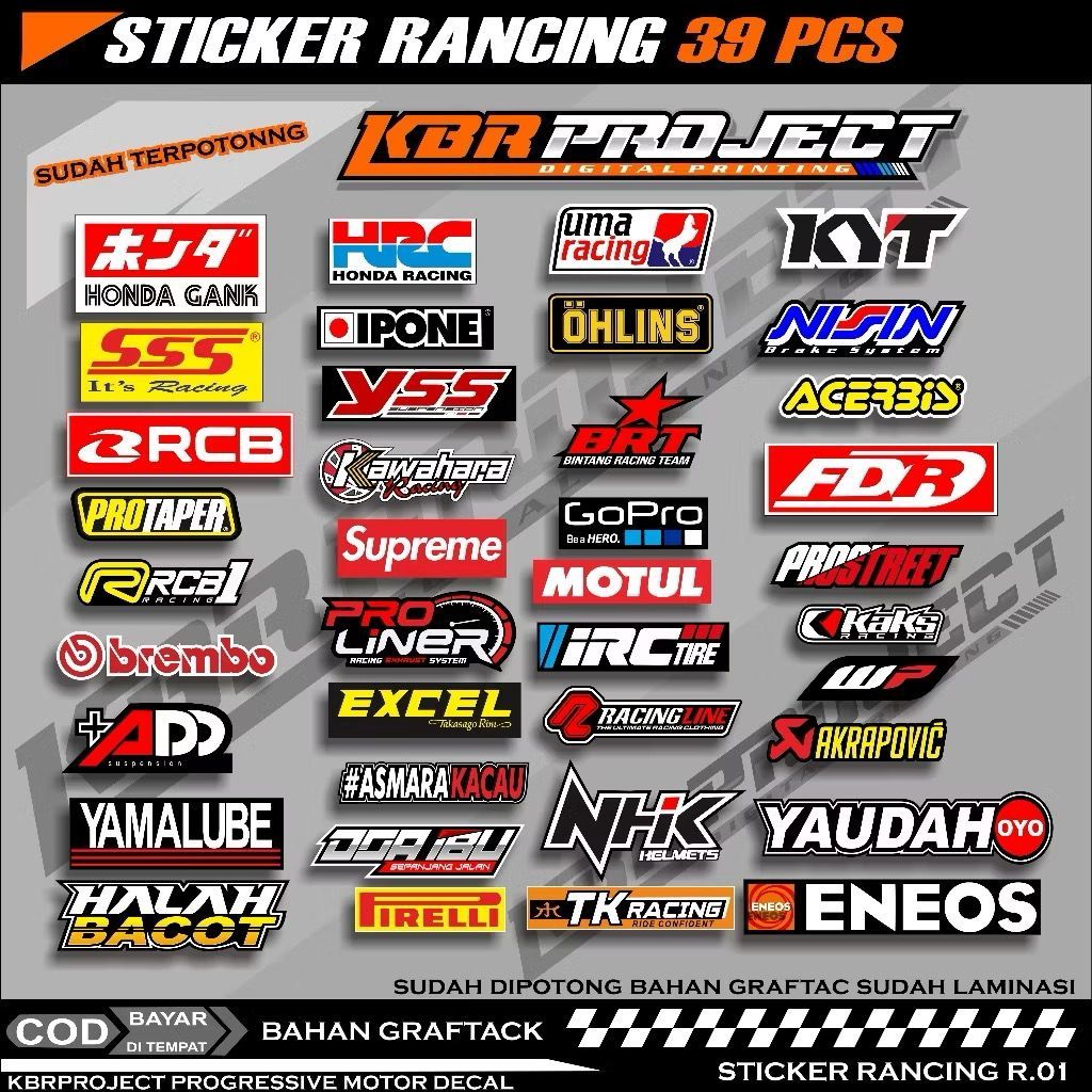 

Sticker Pack Sticker Aesthetic Anti Air untuk Personalisasi Laptop, HP, Koper dan Helm (23)