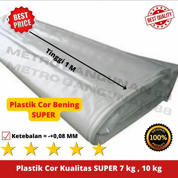 Plastik Cor Tebal Bening Tebal & Kuat PER ROLL