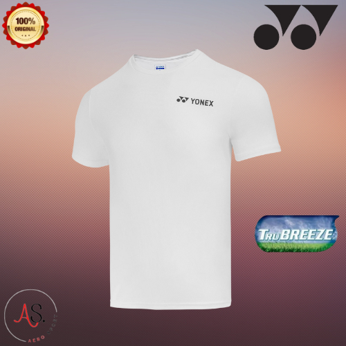Baju Badminton Yonex Tru Breeze Original | Kaos Badminton Pria Wanita Anti Panas, Ringan & Nyaman
