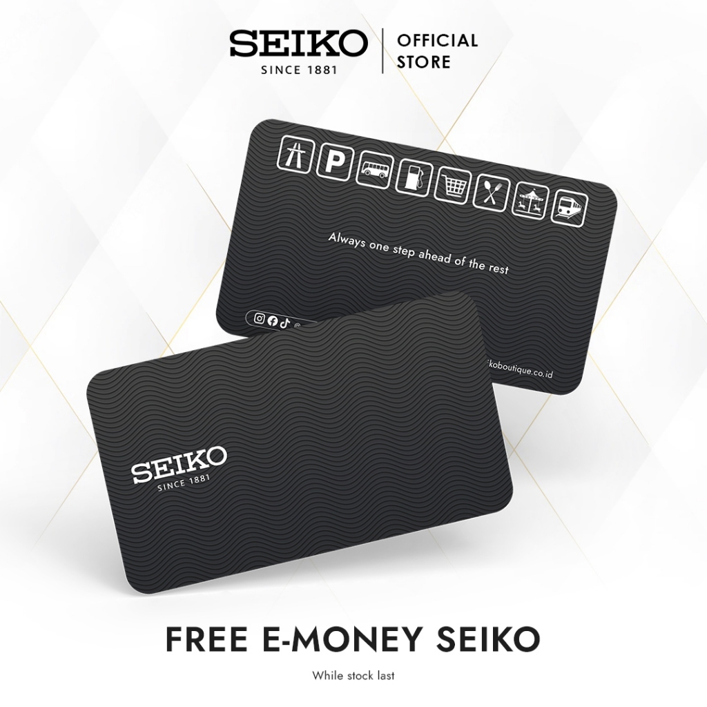 

Free Gift Seiko E-Money with Purchase Seiko Watch