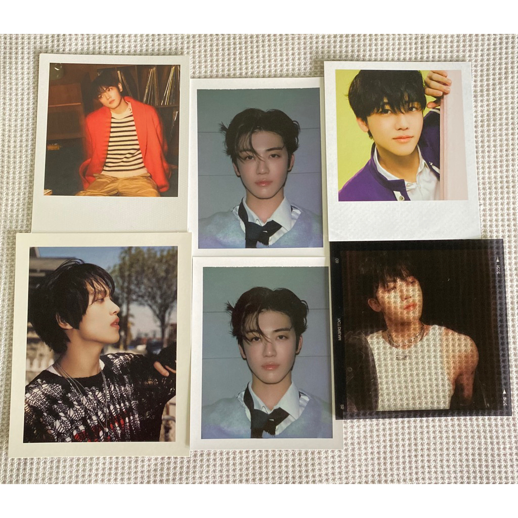 polaroid nct jaemin haechan taeyong