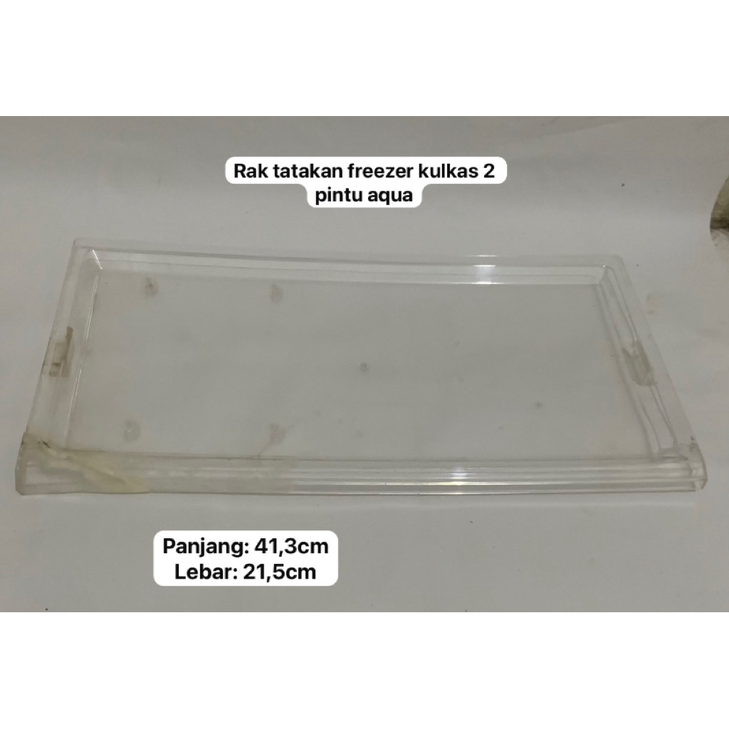 TERMURAH | RAK TATAKAN FREEZER COPOTAN KULKAS 2 PINTU AQUA