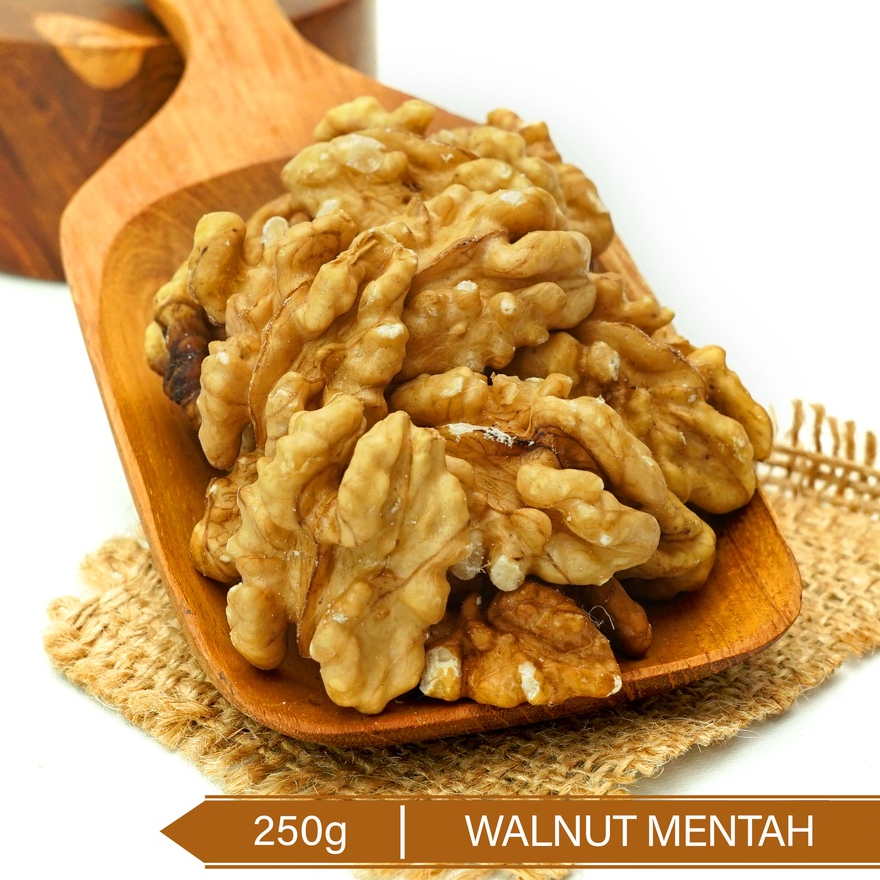 

Walnut Mentah / Raw Walnut / Kacang Walnut 250g