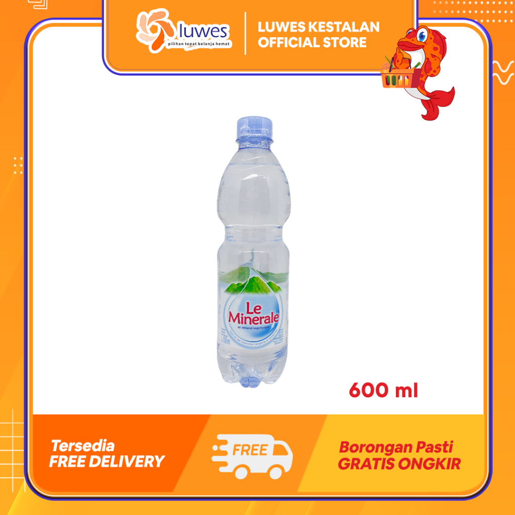 

Le Mineral Air Mineral Murni 600ml Dapat Menghilangkan Dahaga