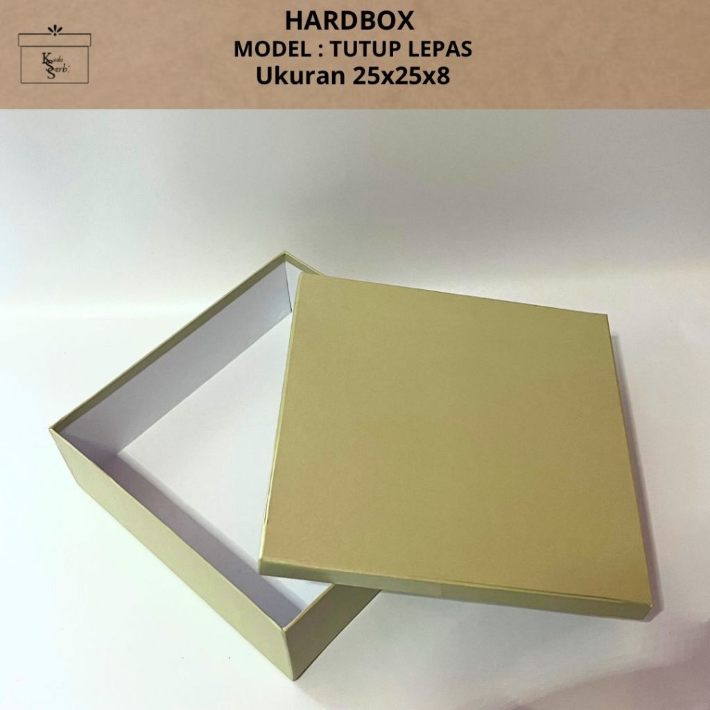 

Hardbox 25x25x8 cm / kotak kado / hampers / giftbox l kotak kado / box kado polos