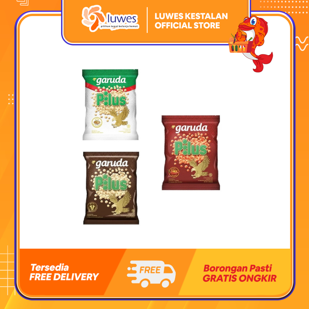 

Garuda Pilus Extra 20% Snack 80gr + 16gr Sapi Panggang / Pedas / Mi Goreng Cocok Untuk Teman Ngemil