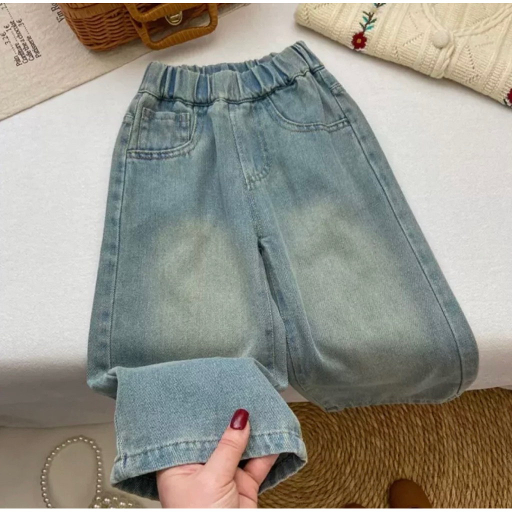 JEANS KESHI_JEANS ANAK CEWEK IMPORT_JEANS KULOT_JEANS KULOT ANAK_JEANS KULOT ANAK CEWEK