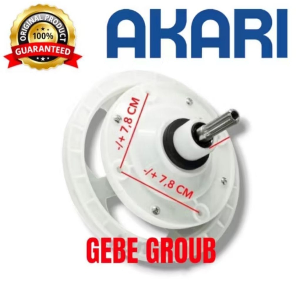 GEARBOX MESIN CUCI 2 TABUNG AKARI