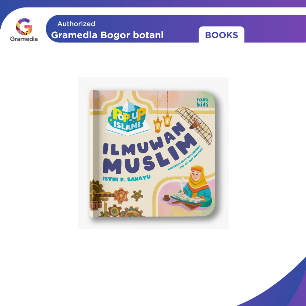 Gramedia Bogor - Pop-Up Islami Ilmuwan Muslim [Board Book]