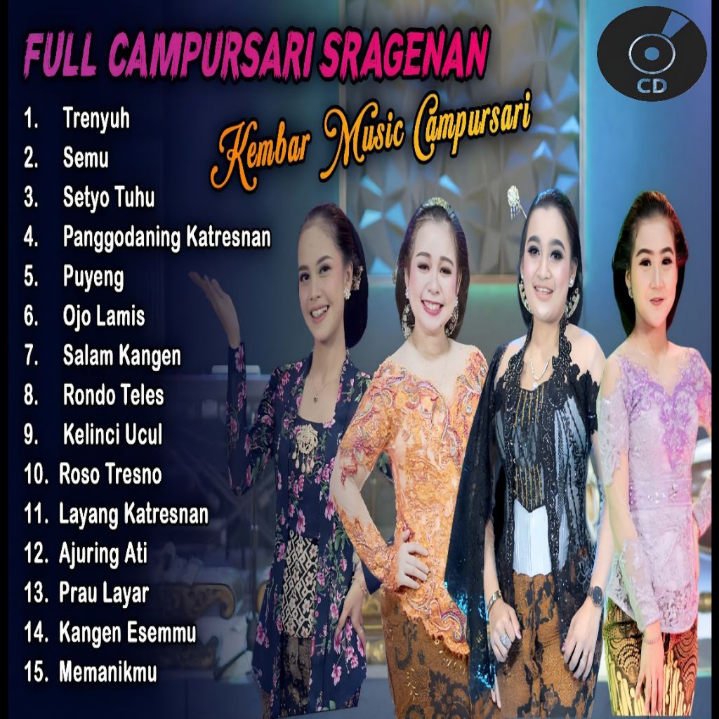 KASET CD LAGU CAMPURSARI SRAGENAN FULL ALBUM - KASET LAGU CAMPURSARI - KASET LAGU JAWA - KASET LAGU 