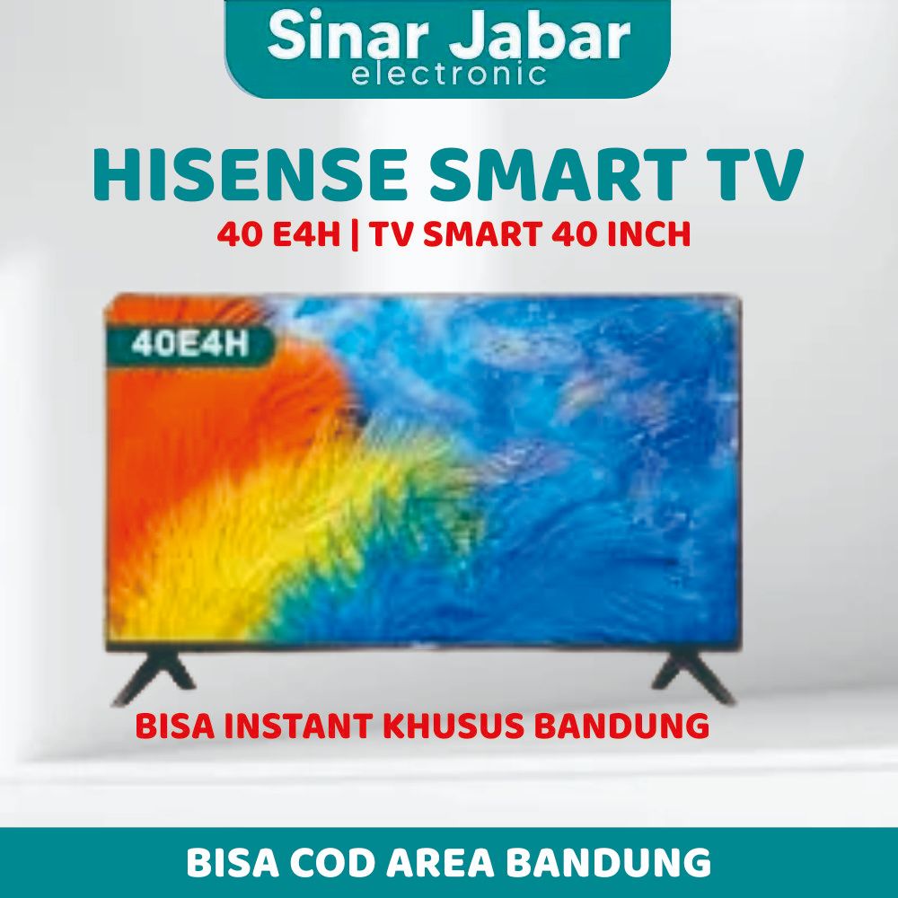 HISENSE 40E4H HD SMART TV BEZELESS 40 INCH