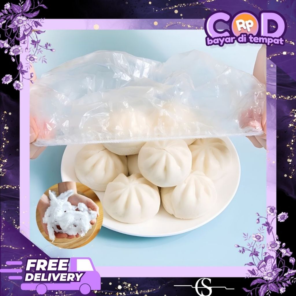 Pelindung Makanan Wrap Plastik Plastik Penutup Makanan / Plastik Bungkus Penutup Makanan