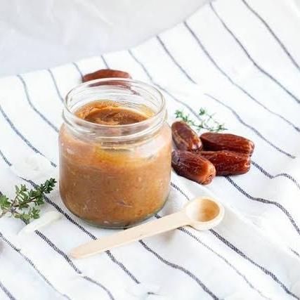 

JAMIN MURAH 1kg Sari Buah Kurma Medjool Manis Puree Pure Ajwa Golden Valley