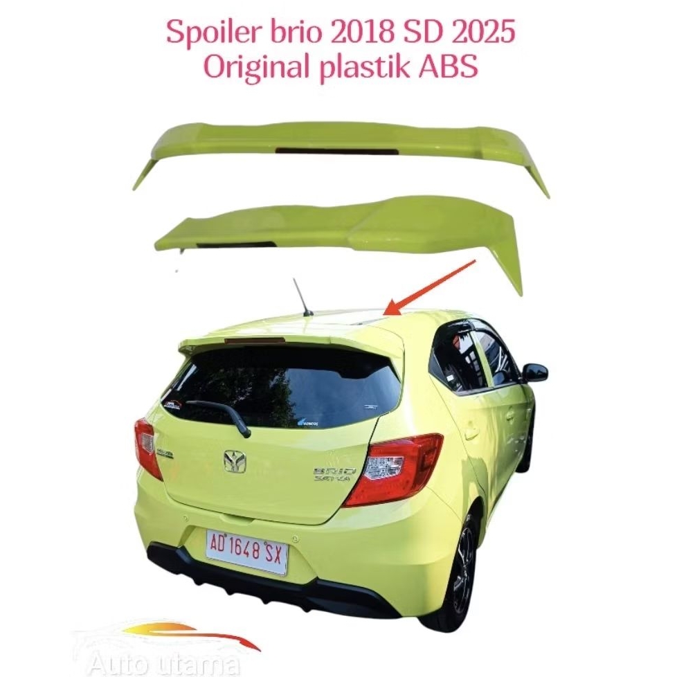 spoiler brio rs /topi belakng brio rs